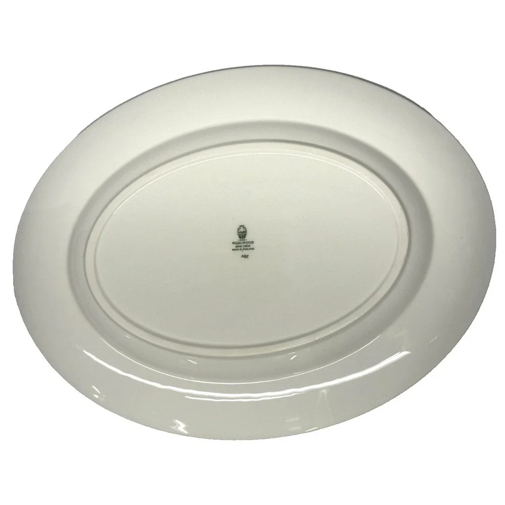 Wedgwood Halford Bone China Large Oval Serving Platter 13.75